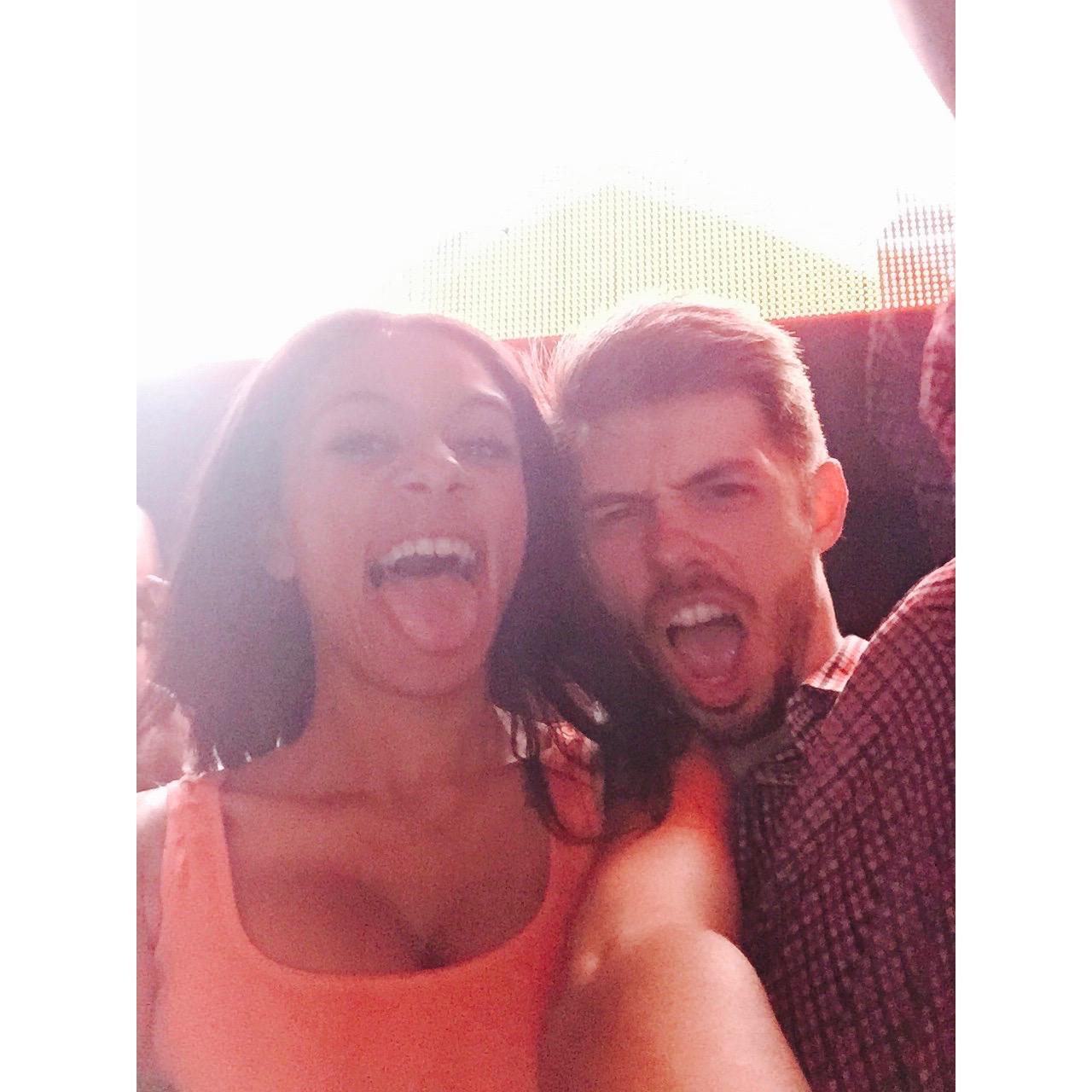Our first trip together... at the club in Miami in 2015 lol. We first said "I love you" on this trip :)