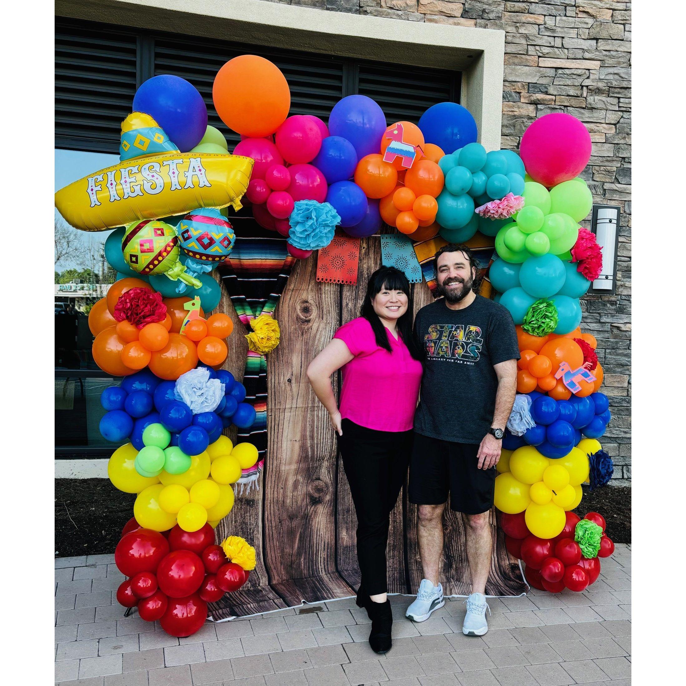 Just us enjoying this chapter of our lives--enjoying having our own place and where we chose to live. We are truly happy as long as we are together - West Covina, CA - May 2024