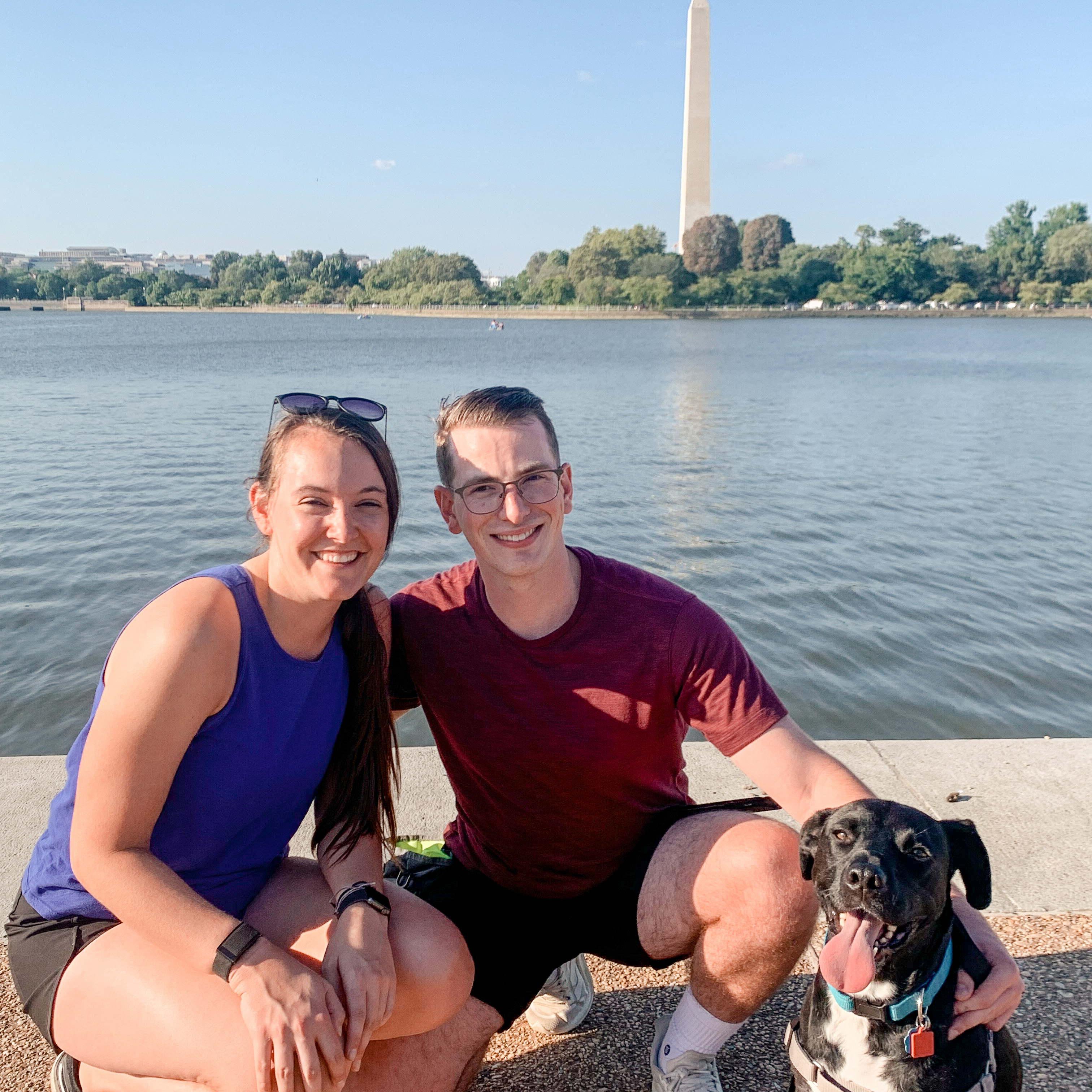 Family photo - right before the proposal!