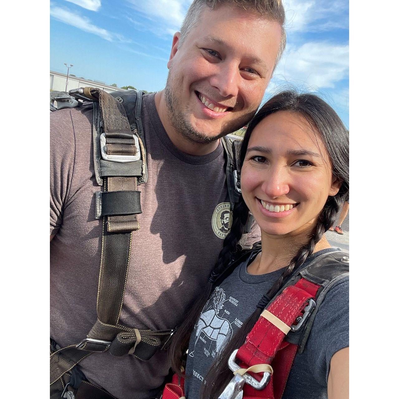 Skydiving
