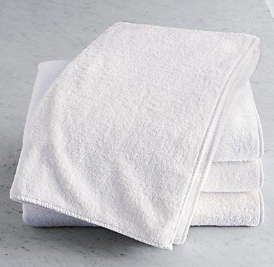 Garment-Washed Turkish Terry Bath Sheet