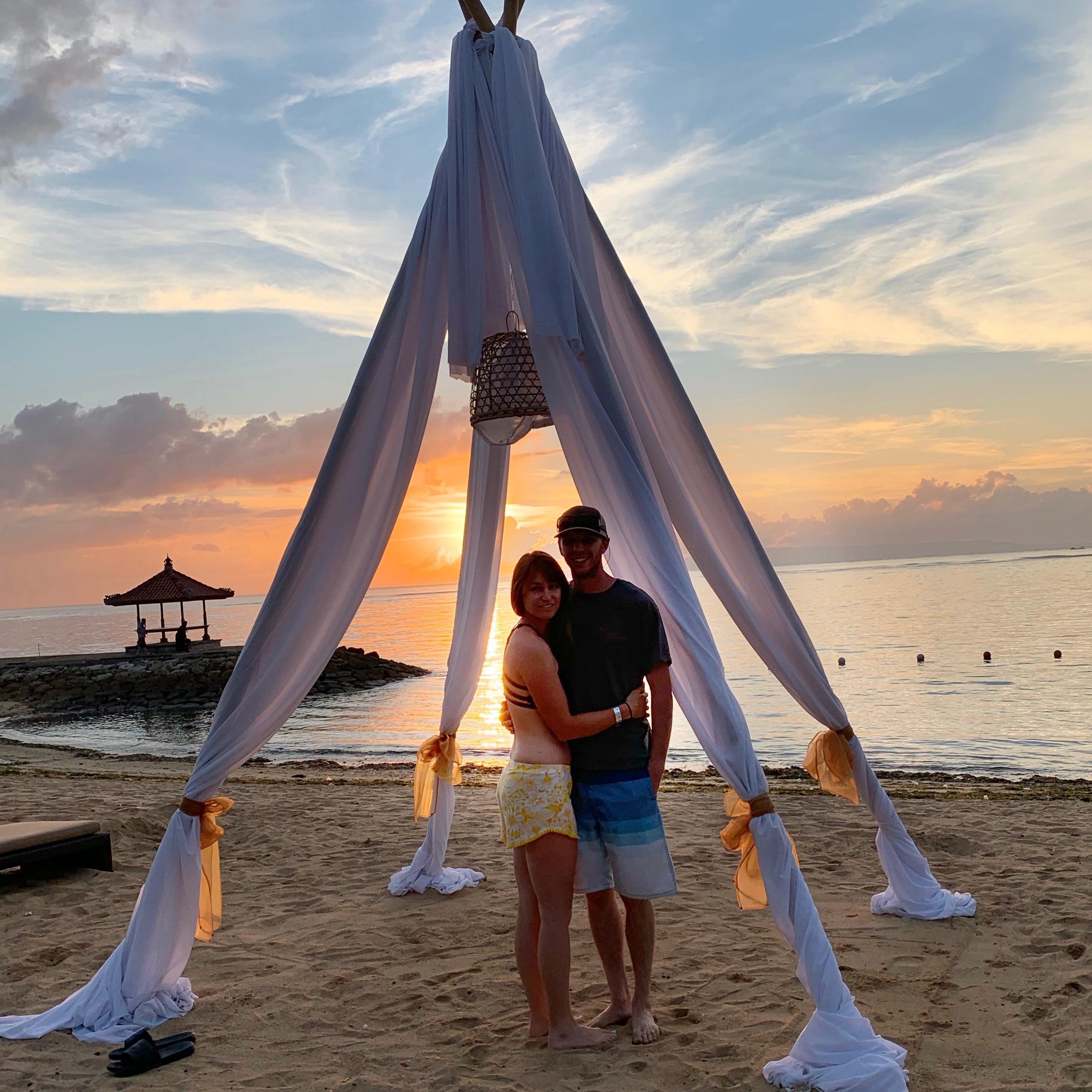 Vacation in Bali, Indonesia
