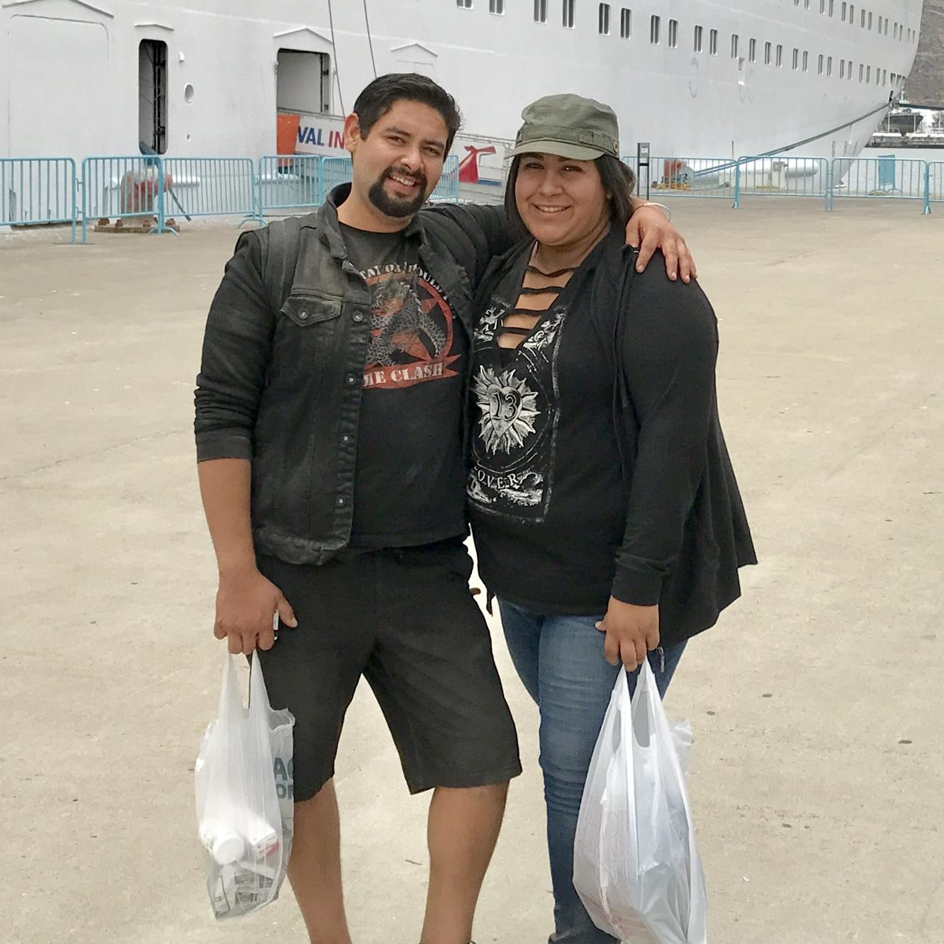 First time on a cruise 🚢