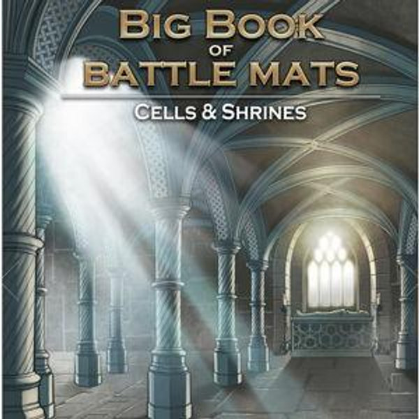 Big Book of Battle Mats - Cells & Shrines (9x12")