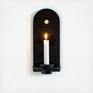 Stone Candle Sconce
