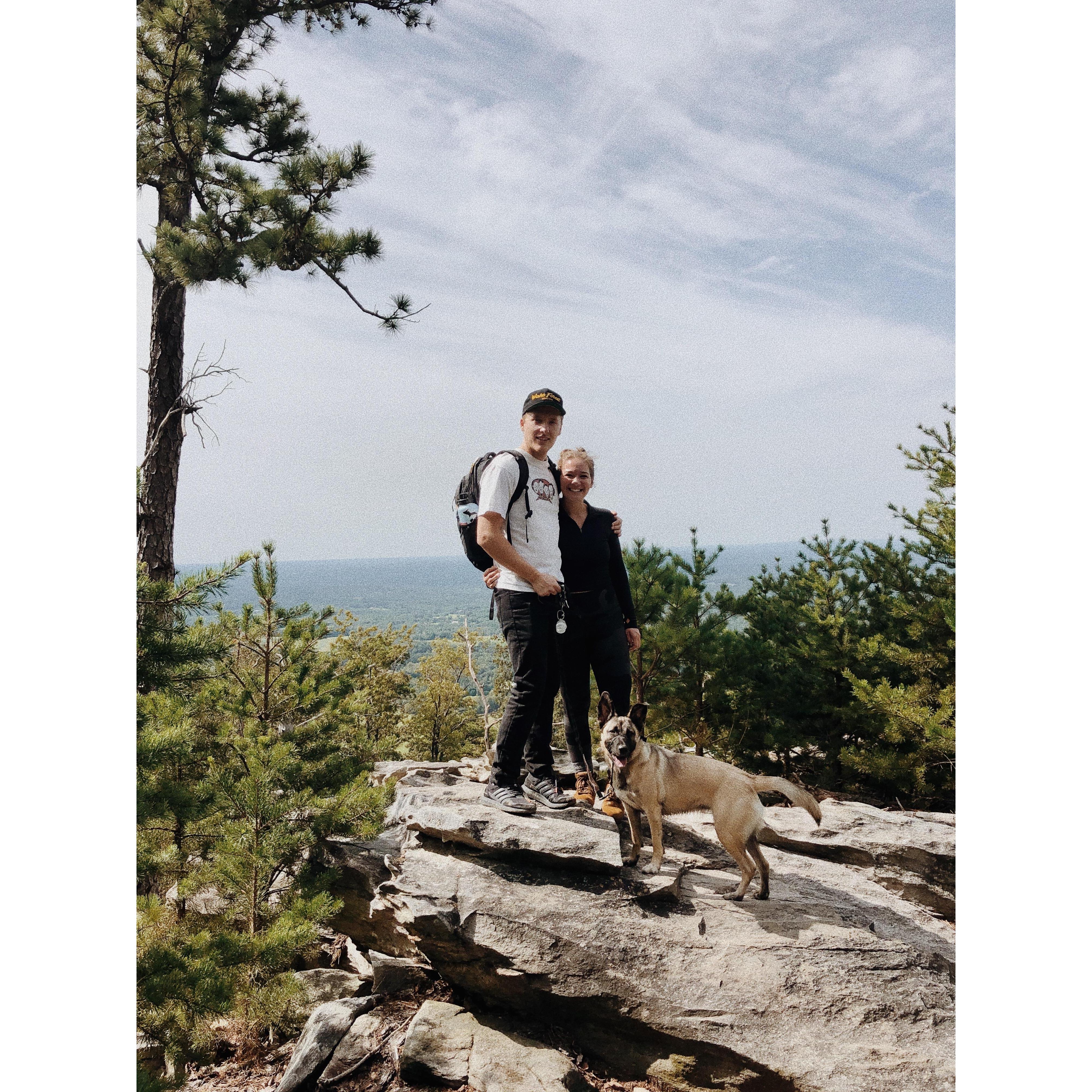 Having fun exploring our beautiful new state! ⛰