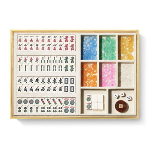 Luxe Shagreen Mahjong Set