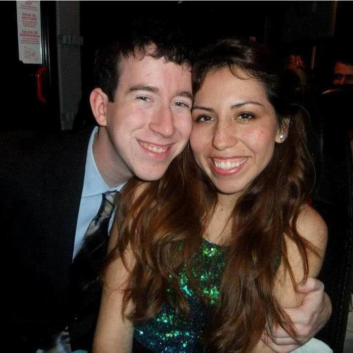 Only a couple of months after we met, at the Delta Phi Epsilon Semiformal!