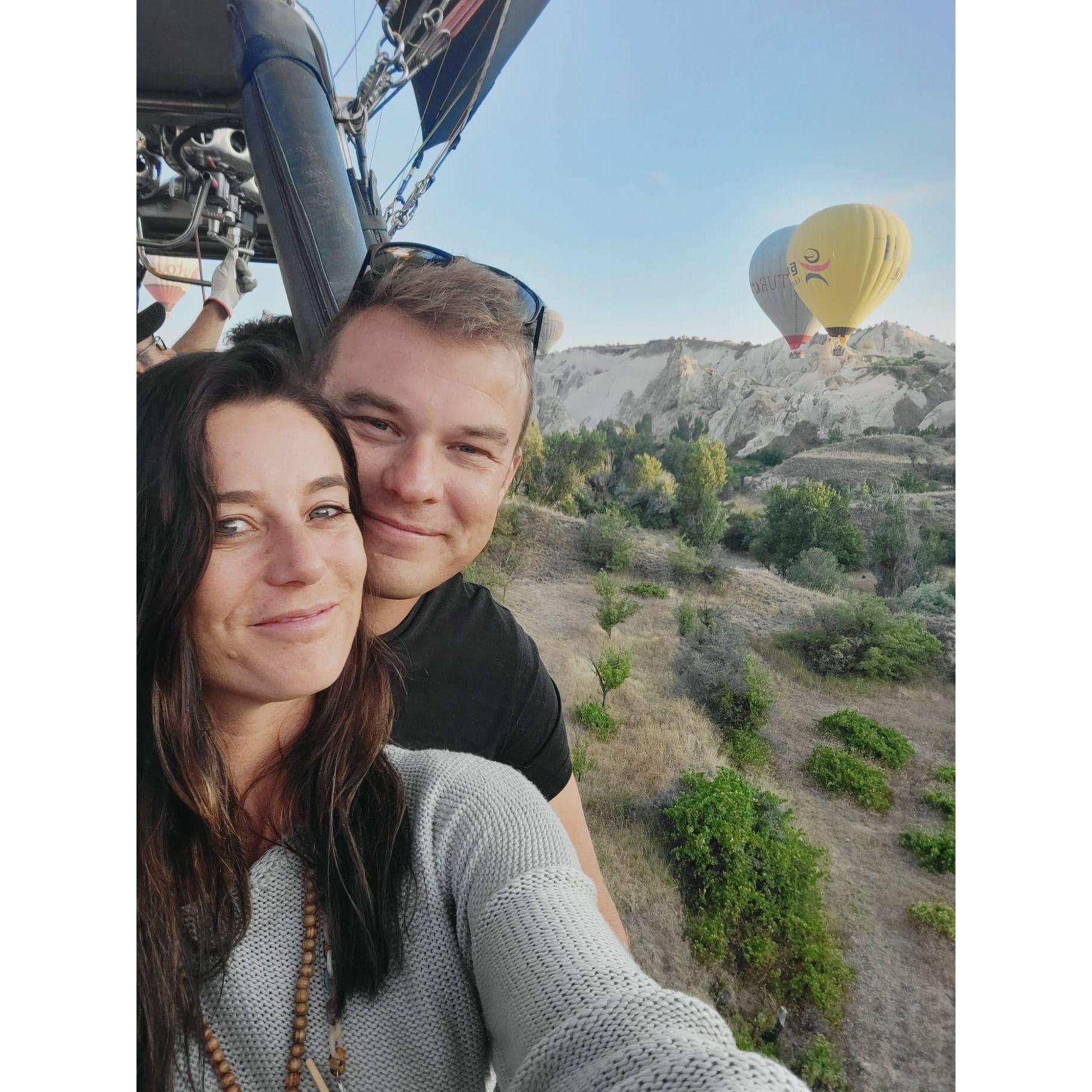 Hot Air Ballooning in famous Cappadocia Turkey