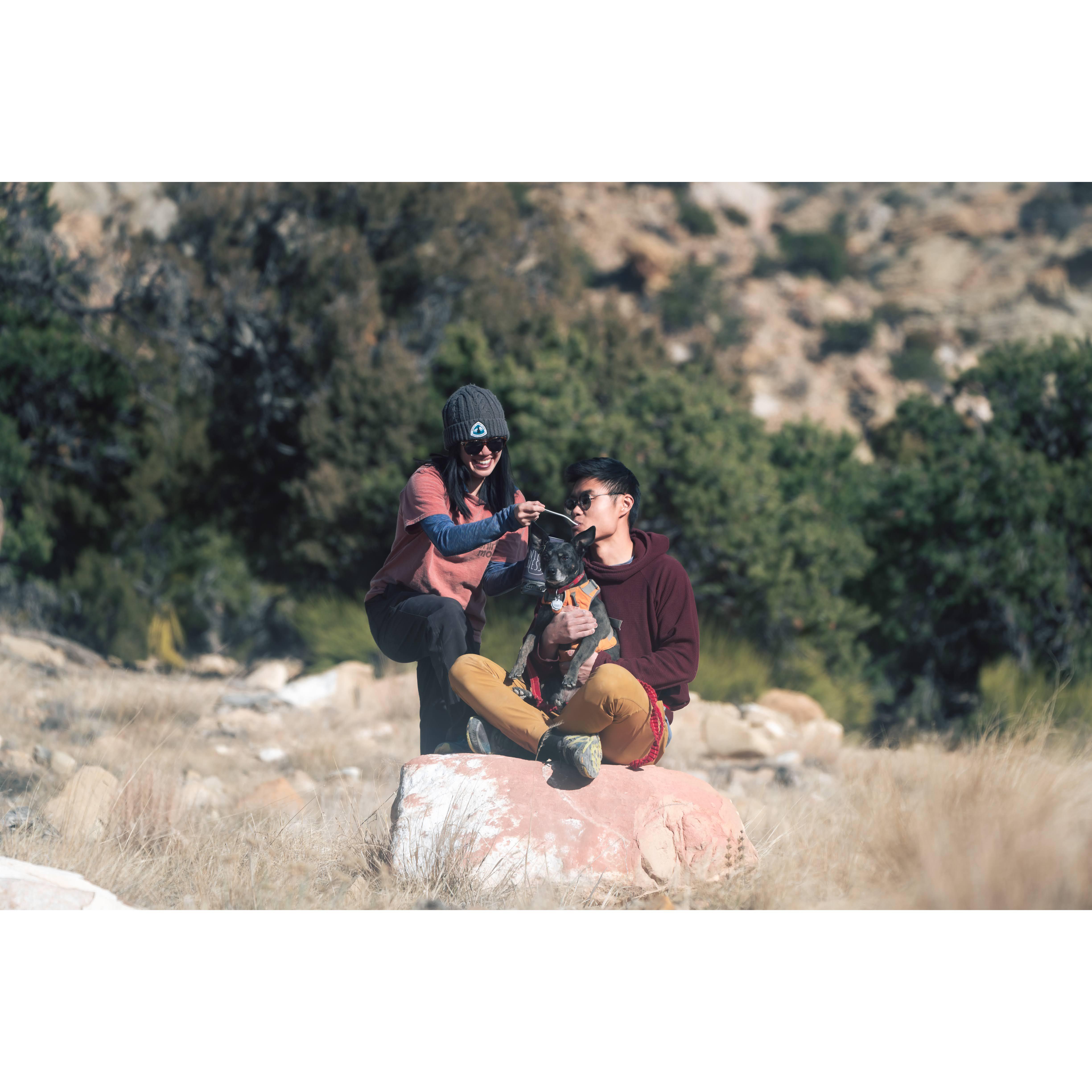 Not really bouldering at Joe's Valley.