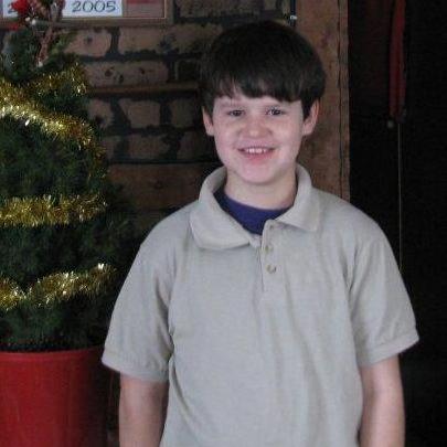Itty bitty James when he was about 6 years old
