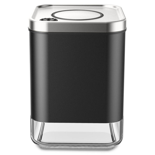 Kaffe Airtight Square Coffee Storage Container, 8-Oz.