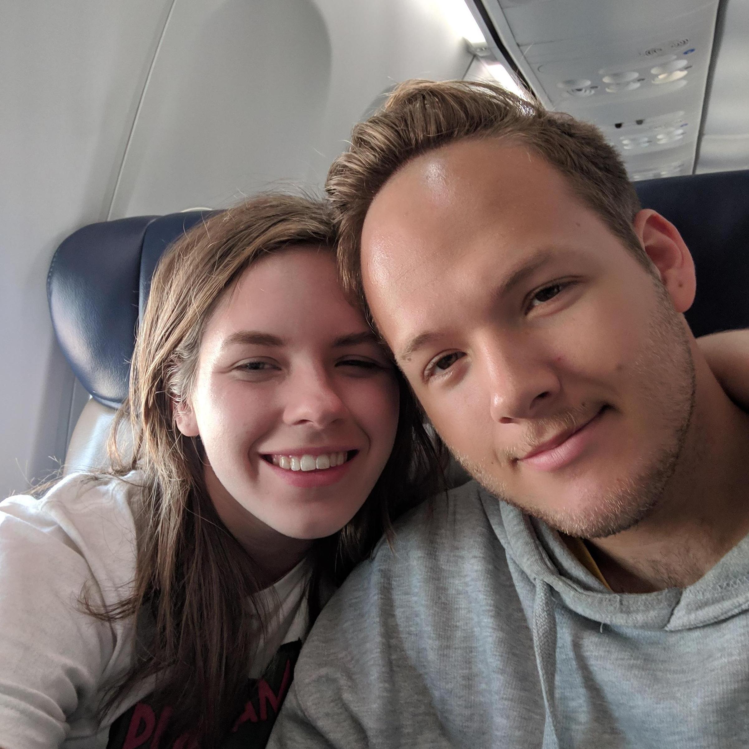 Flight to Georgia to meet Annie's family!