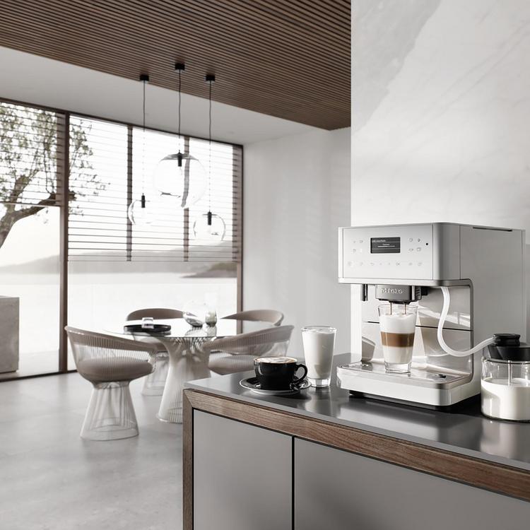 Miele, Coffee Maker and Espresso Machine with Grinder, CM 6360 | Zola