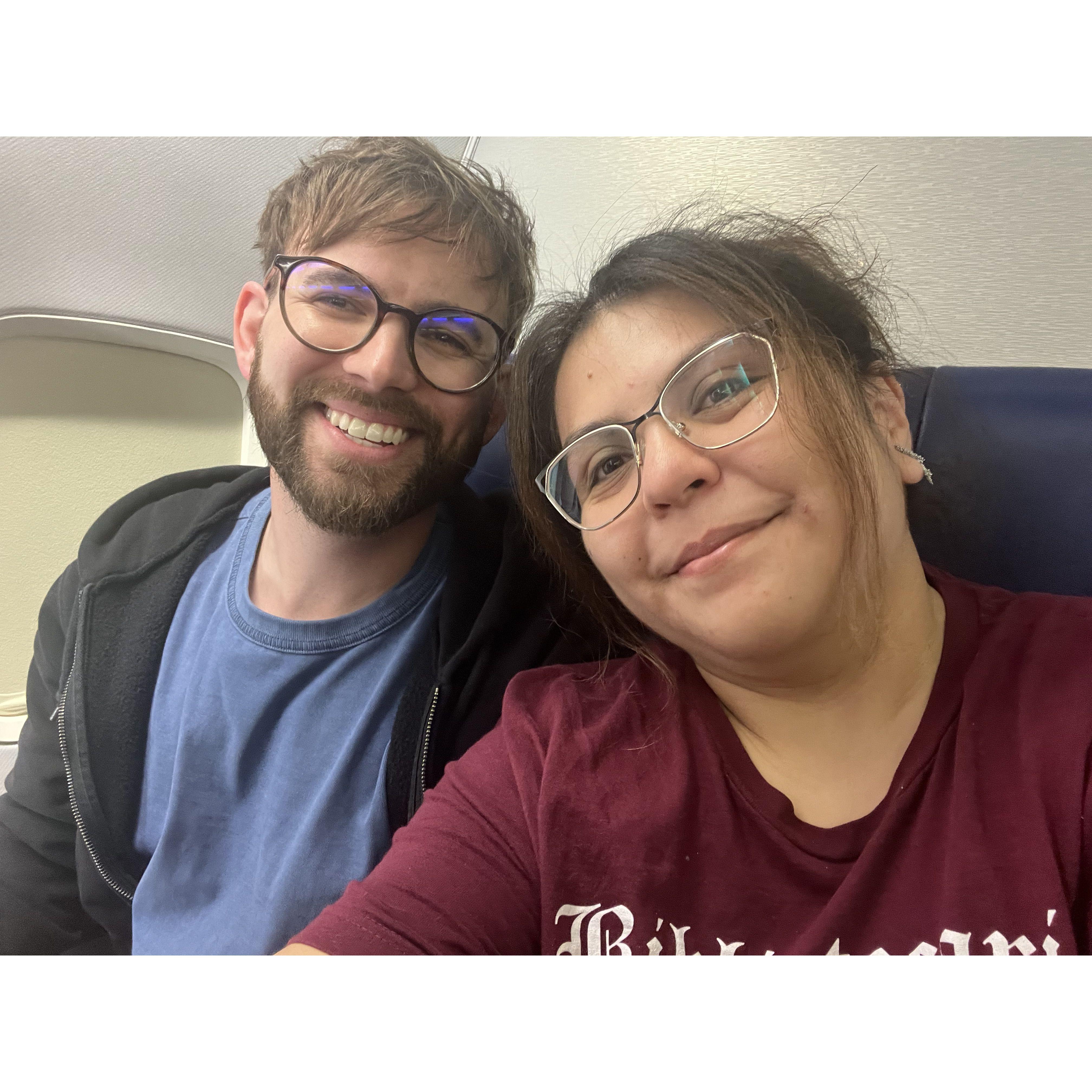 Our First Flight Together