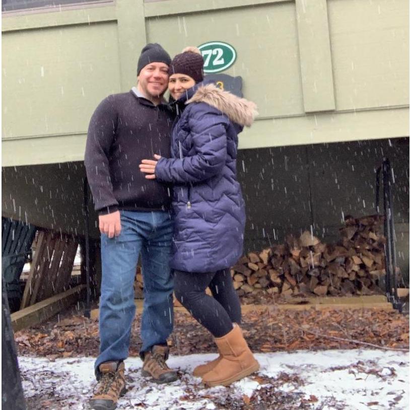 First trip together! West Virginia, March 2019.