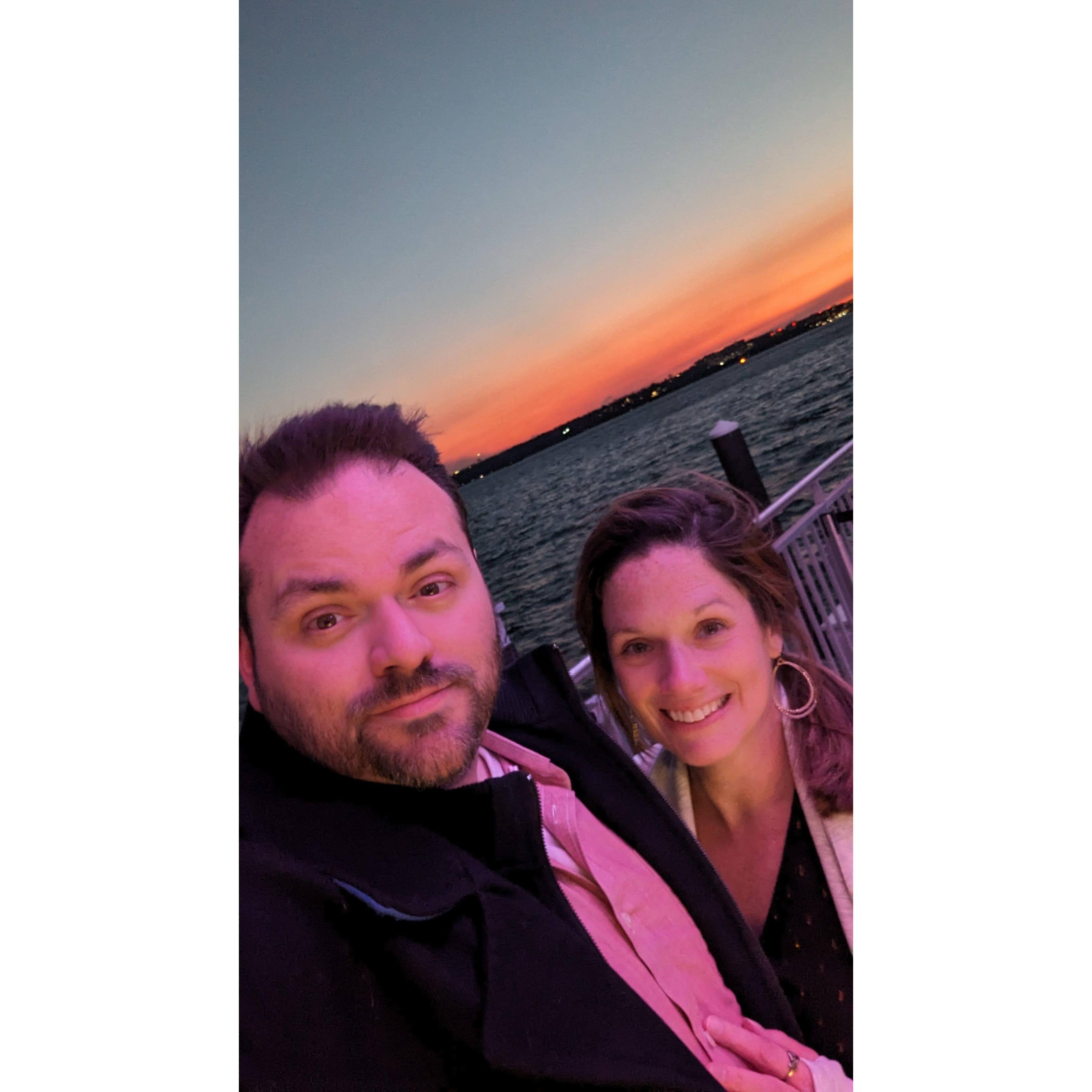 Right before getting engaged