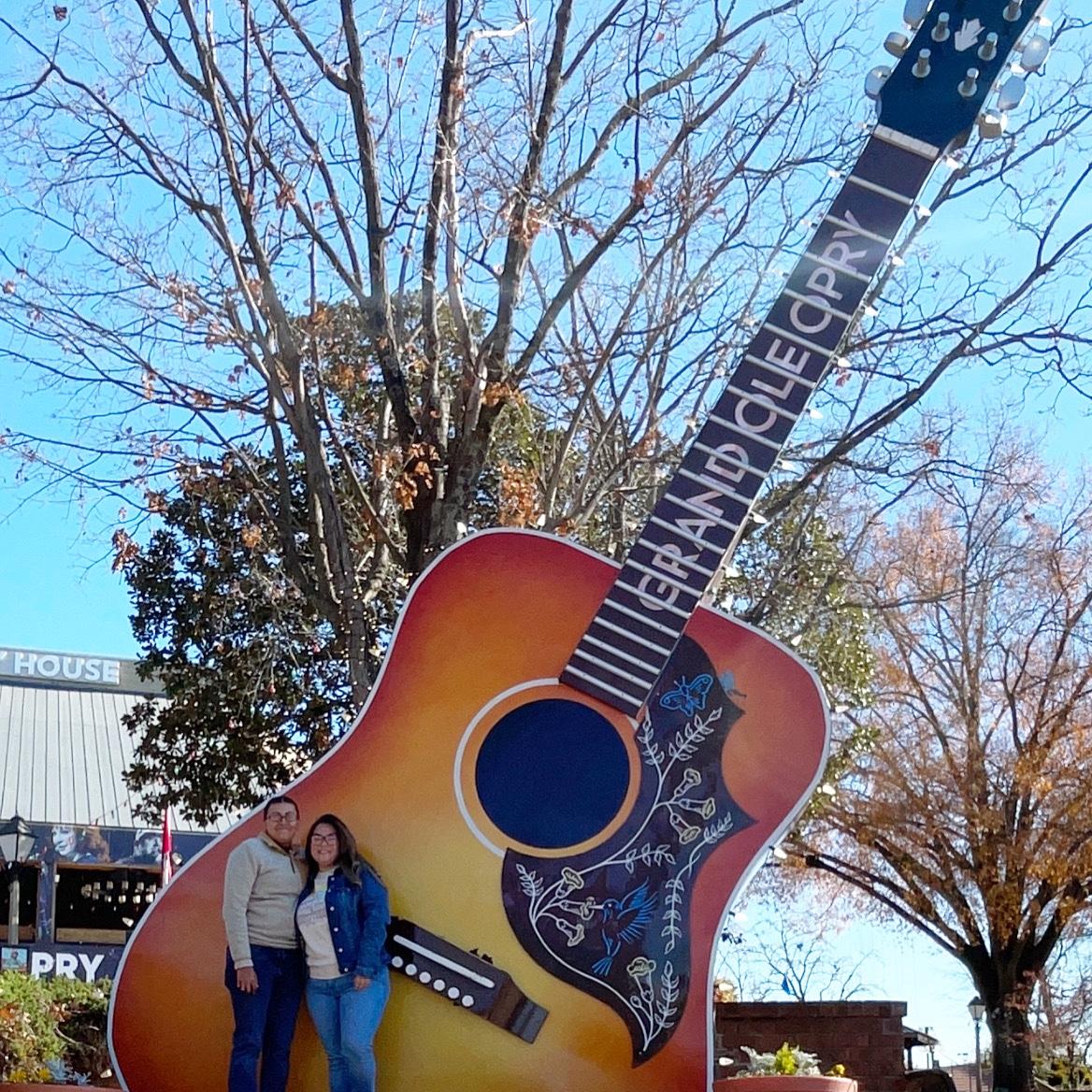 We stood center stand at the grand ole opry... a bucket list item for sure! Next is a concert there... I proimise my love!