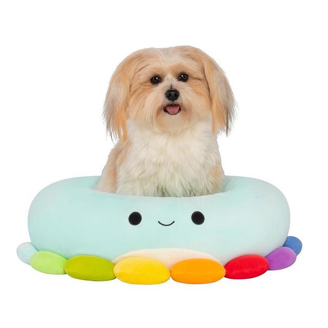Squishmallows Original 30-Inch Jerrika The Octopus Pet Bed - Large-Sized Ultrasoft Official Plush Pet Bed
