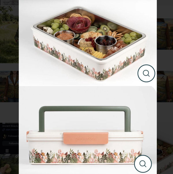 Floral Platterbox