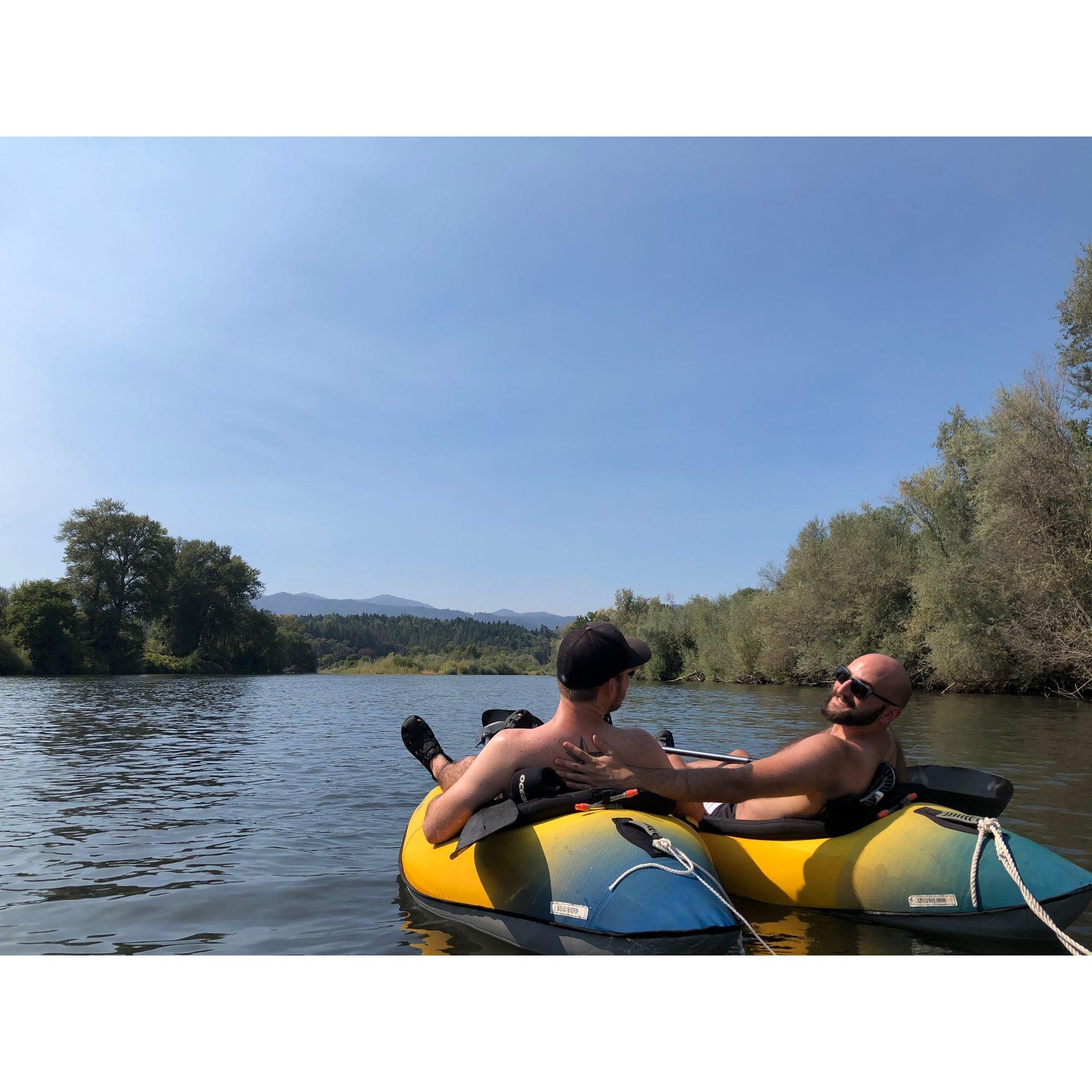 Floating down the Rogue River - Labor Day 2020