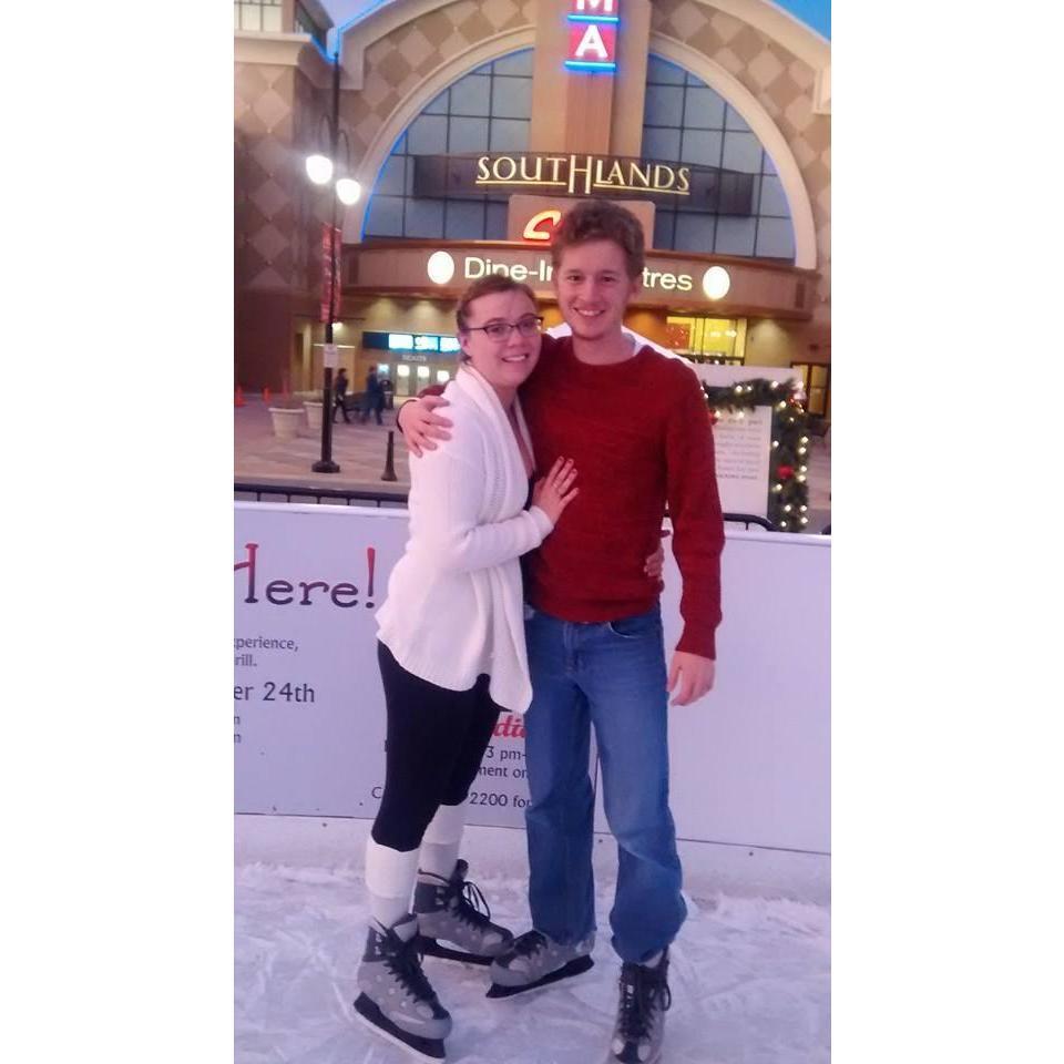 This was our first anniversary! November 27, 2014