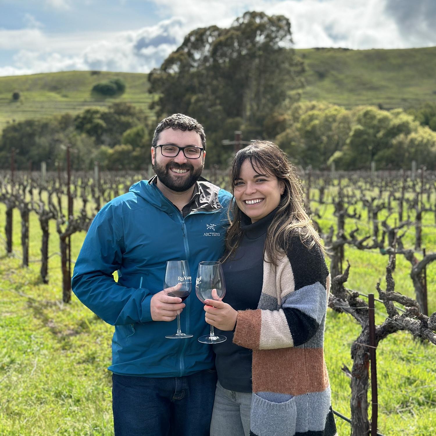 Ana' & Sarah's Joint 30th Birthday in SF/Napa. Steven is not a fan of wineries, but will happily be wine critic if the moment allows!