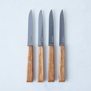 Opinel Olive Wood Table Knives (Set of 4)