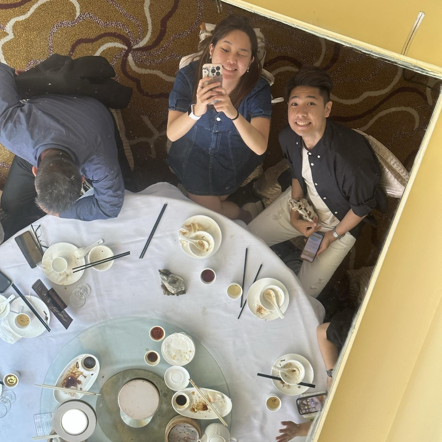 One of Grace's hobby in Hong kong
YUMCHA