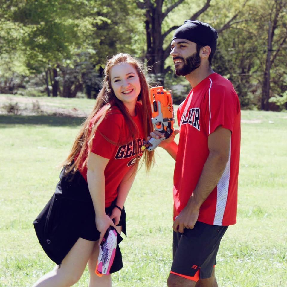 our first picture as a couple