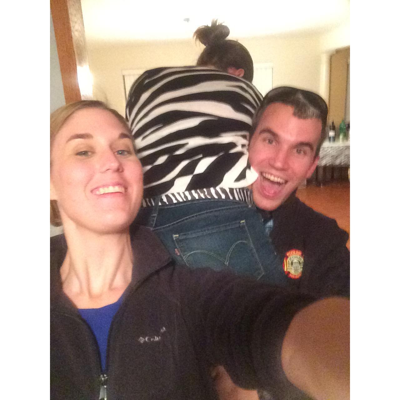 Our first picture together! The day we met