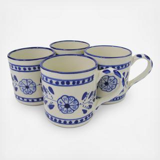 Azoura Coffee Mug, Set of 4