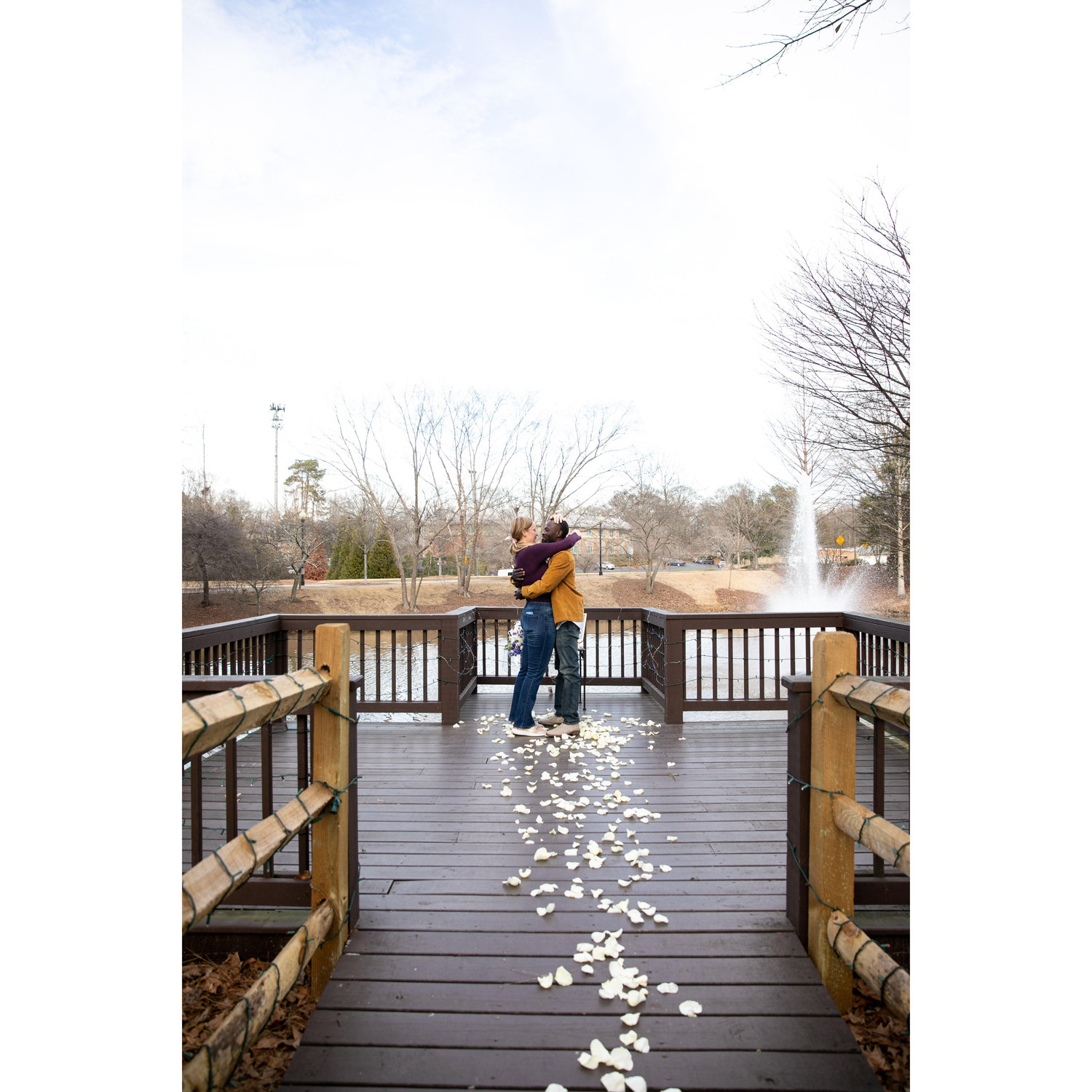Daniel & friends planned the most romantic proposal!