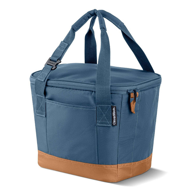 CleverMade Tahoe 18 Cans Collapsible Soft Sided Cooler - Ocean