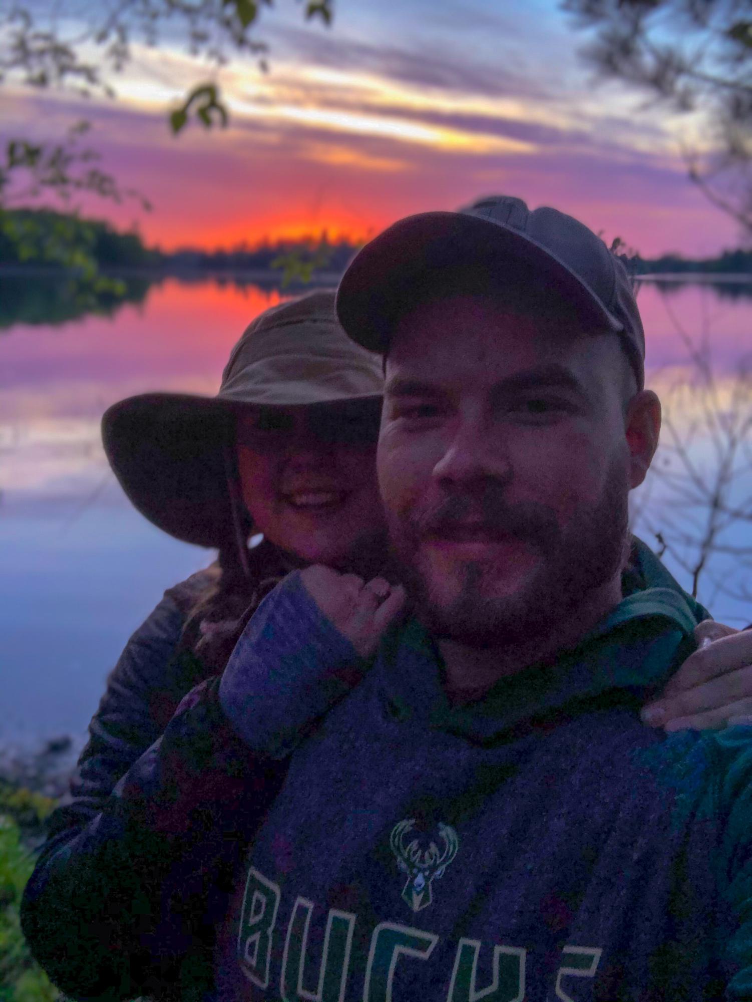 Memorial Day weekend 2021; we went camping at Northern Highland American Legion State Forest