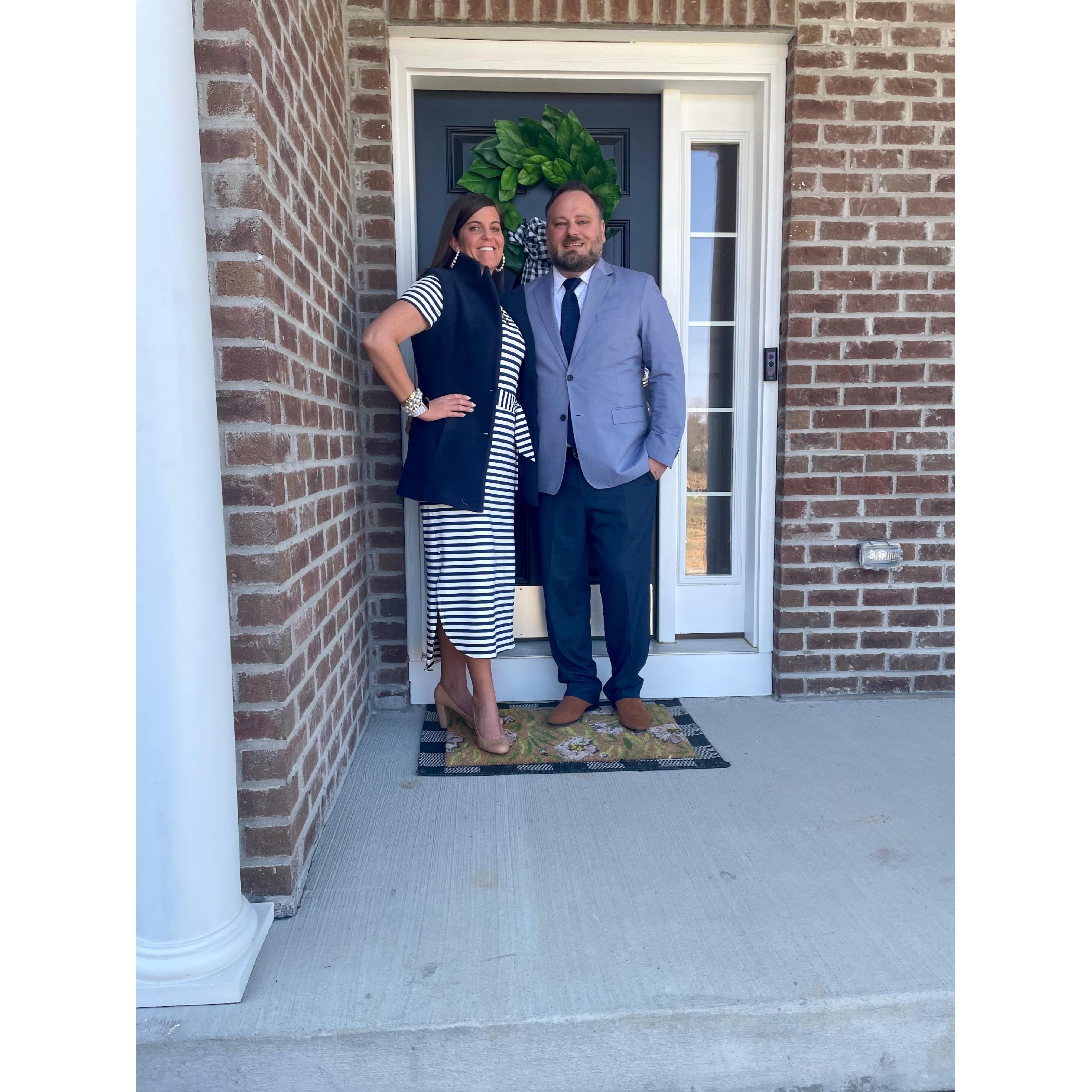 4.4.21 First Easter hosting in our new home