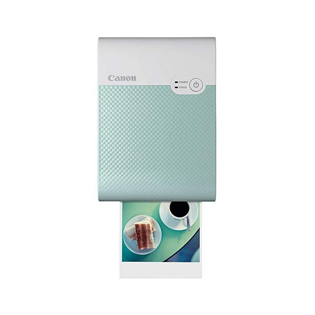 Canon SELPHY QX10 Portable Square Photo Printer for iPhone or Android, Green