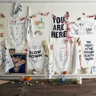 Market Table Tea Towel, Set of 2