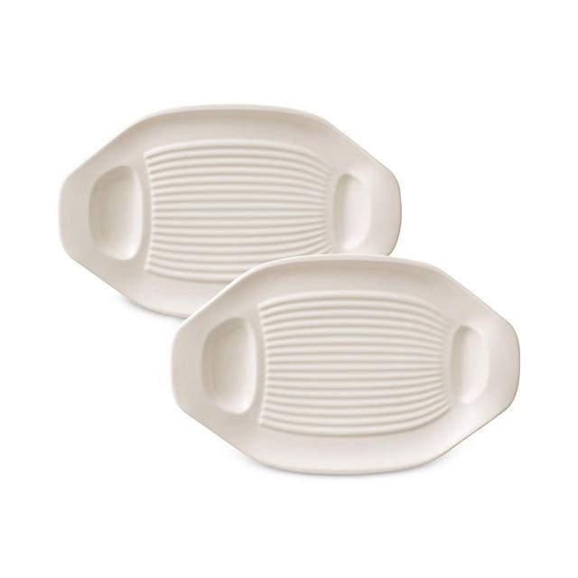 Villeroy & Boch BBQ Passion Collection 2-Pc. Barbecue/Grilled Vegetable Plate
