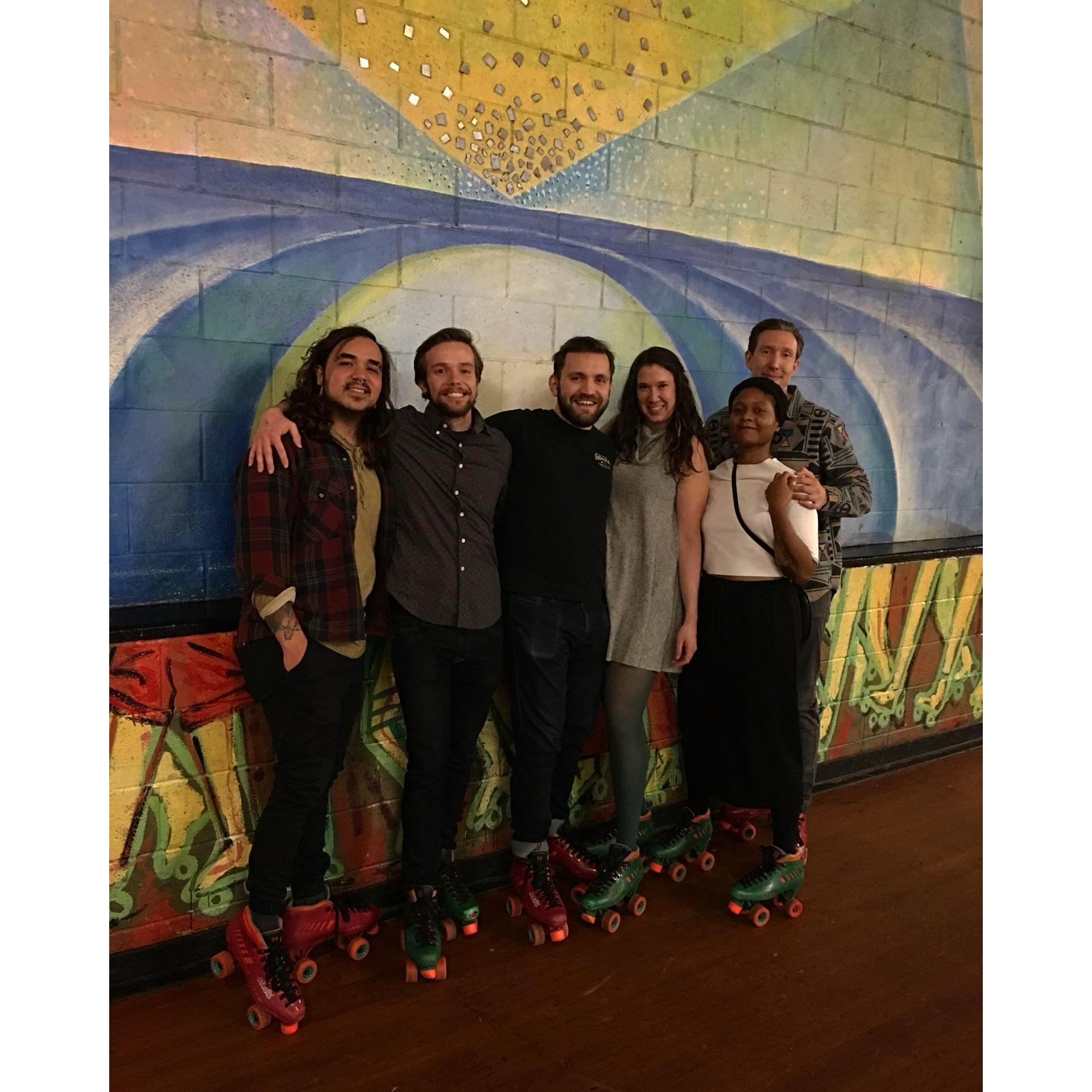 Rollerskating triple date