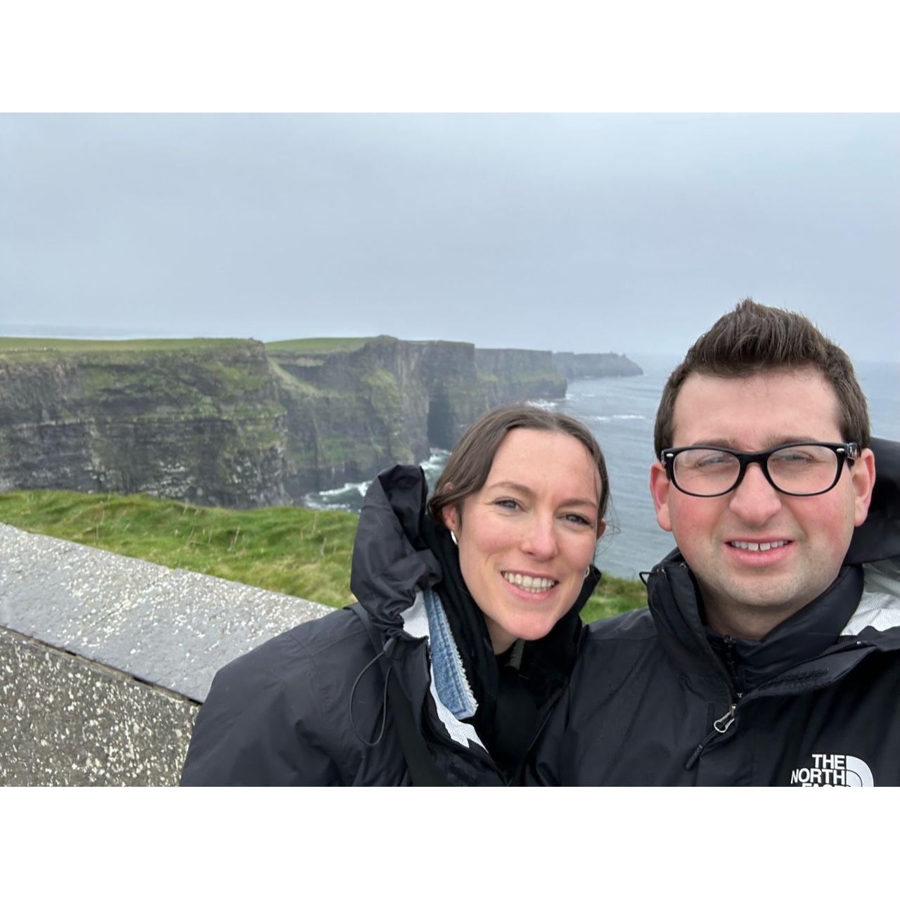 April 2023 at the Cliffs of Moher in County Clare, Ireland