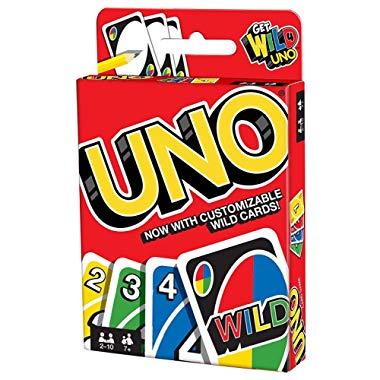 Mattel Games UNO Card Game Customizable with Wild Cards