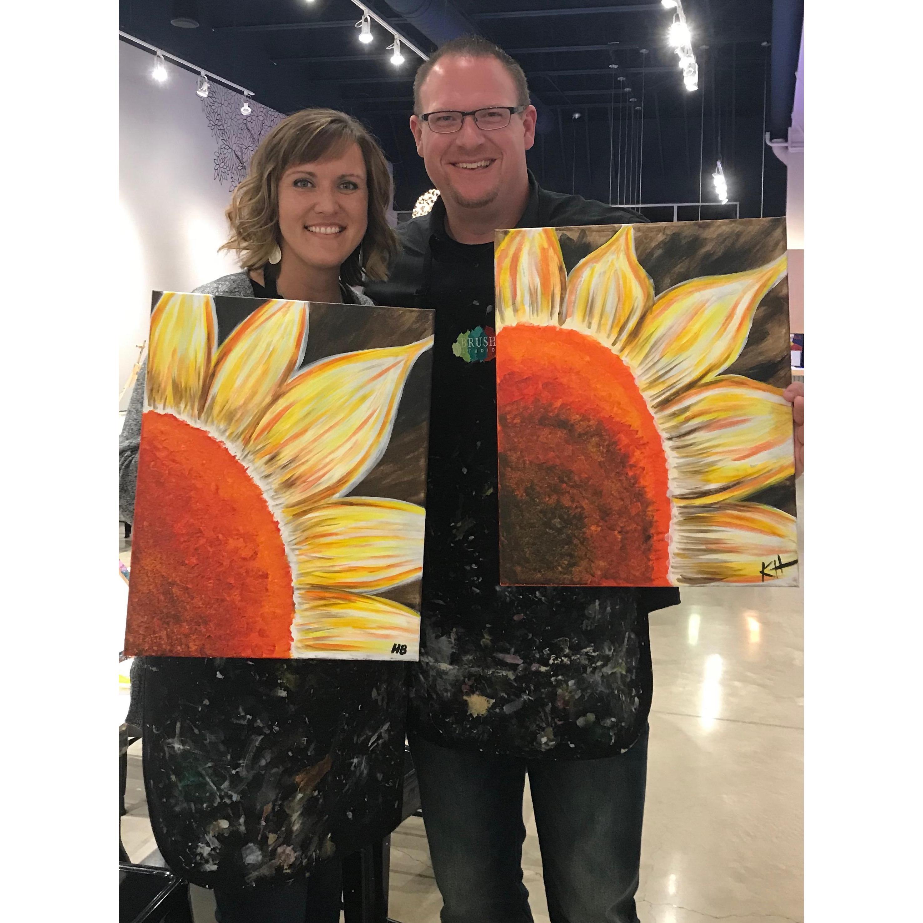 Our third date, and our first photo together!