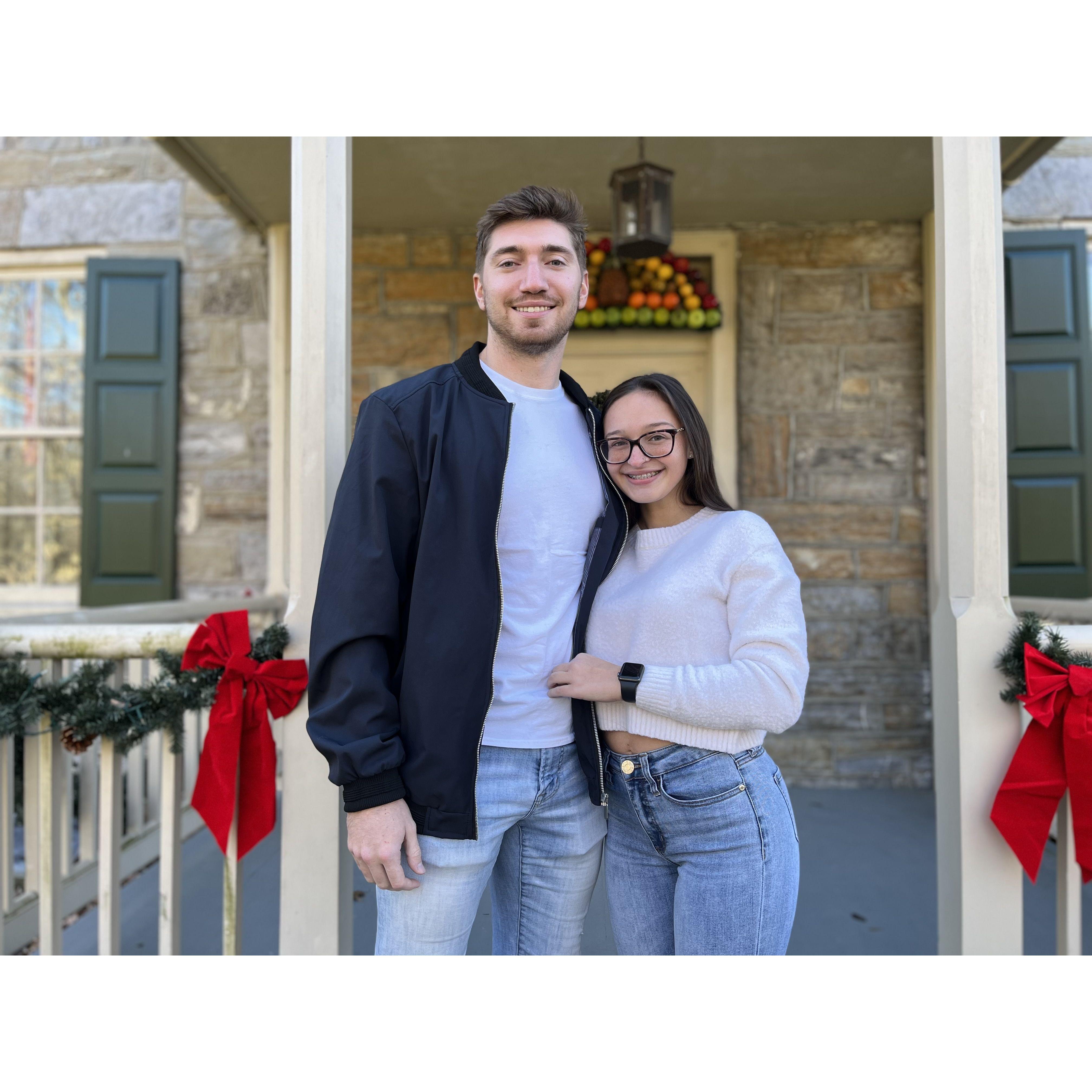 The first of our couple's photoshoots.
Fall 2021