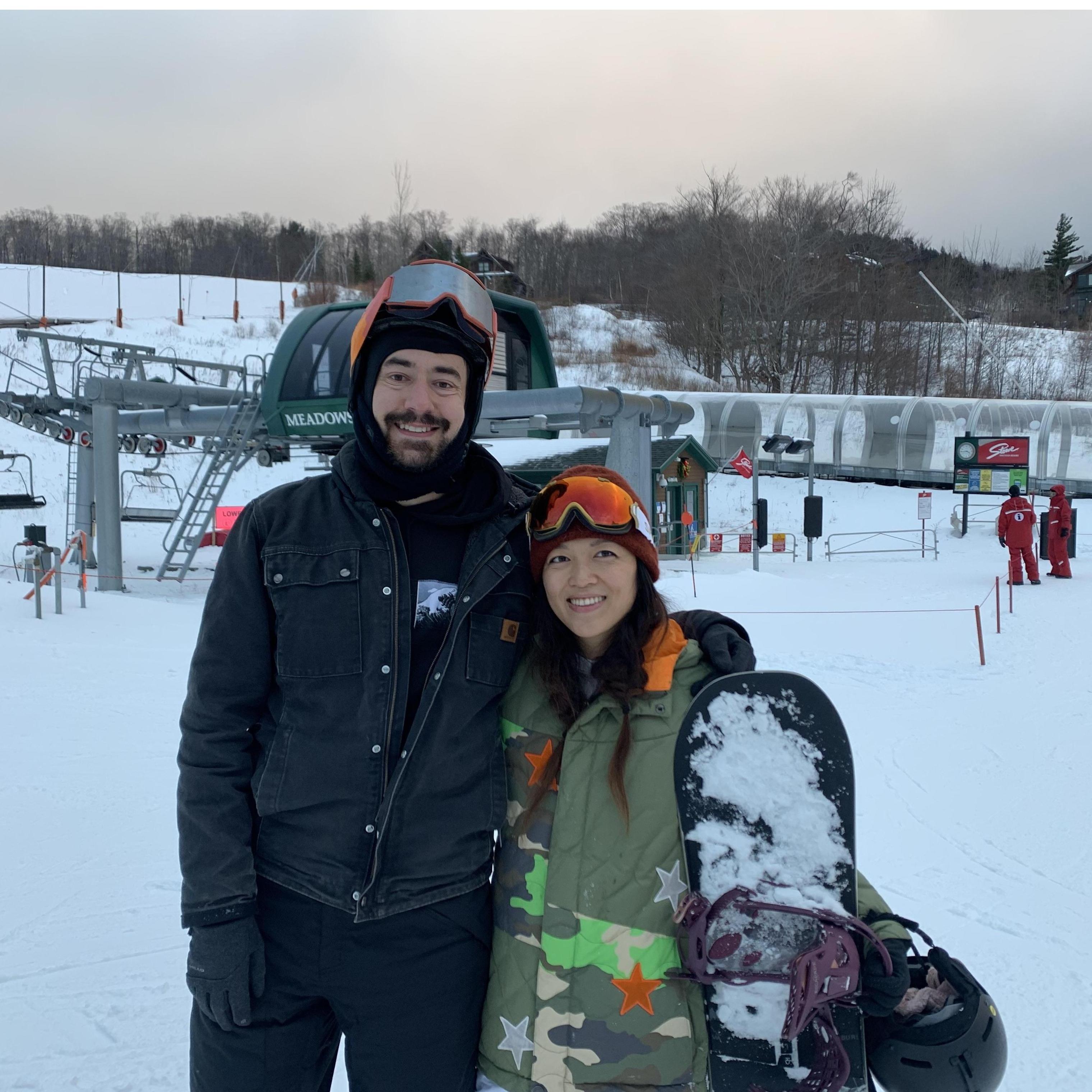 Sarah and Dan at Stowe, VA
