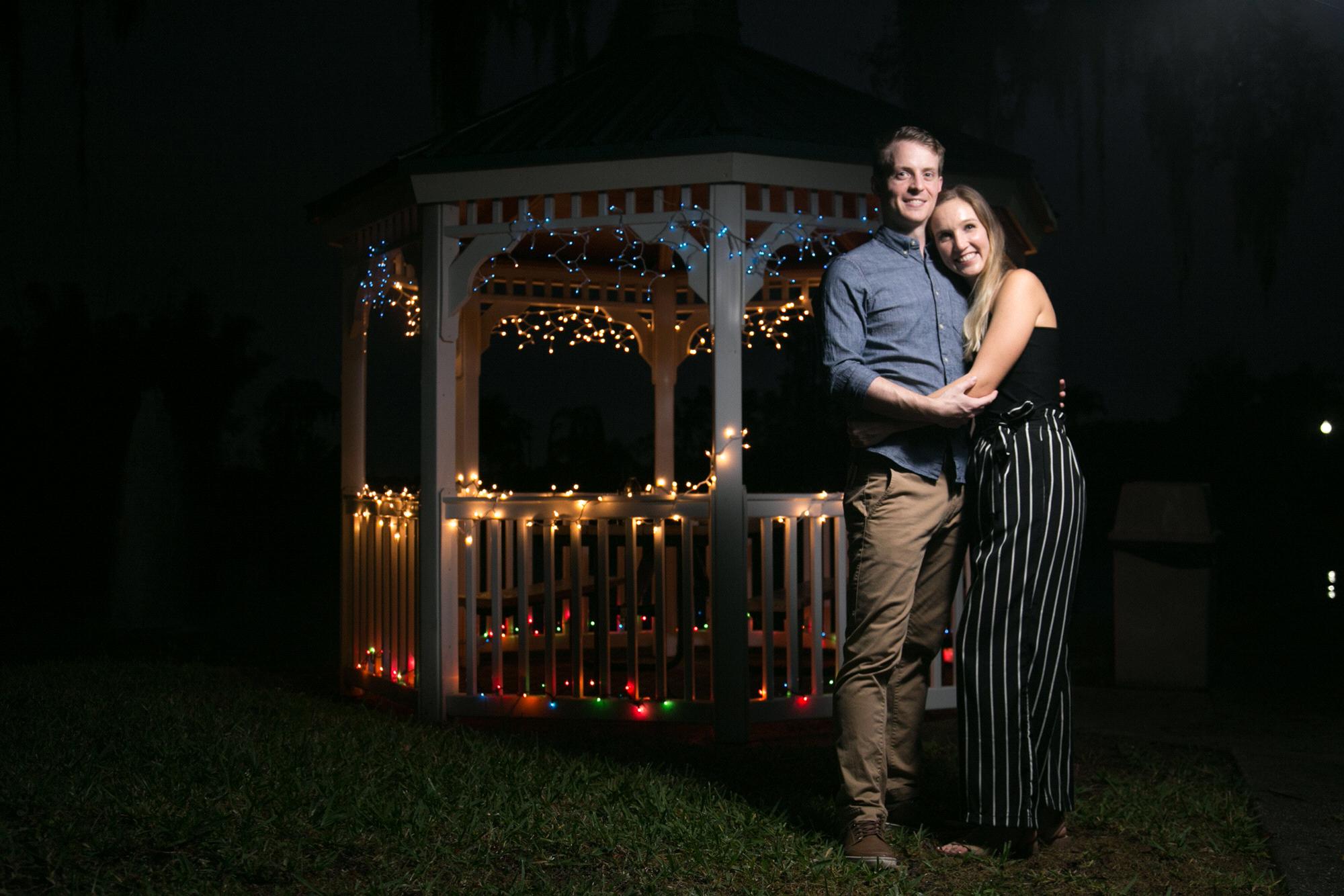 The night of our engagement!