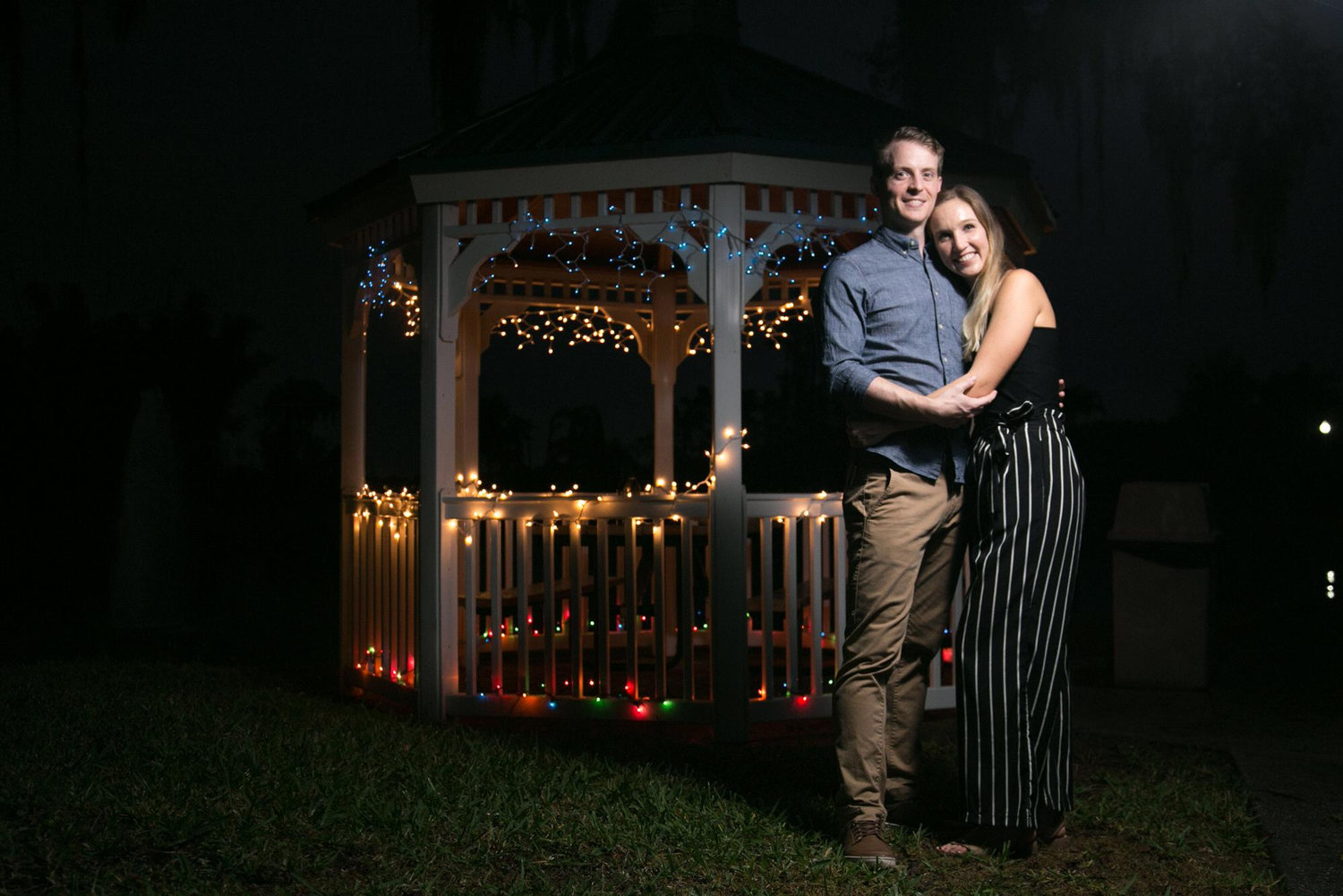 The night of our engagement!