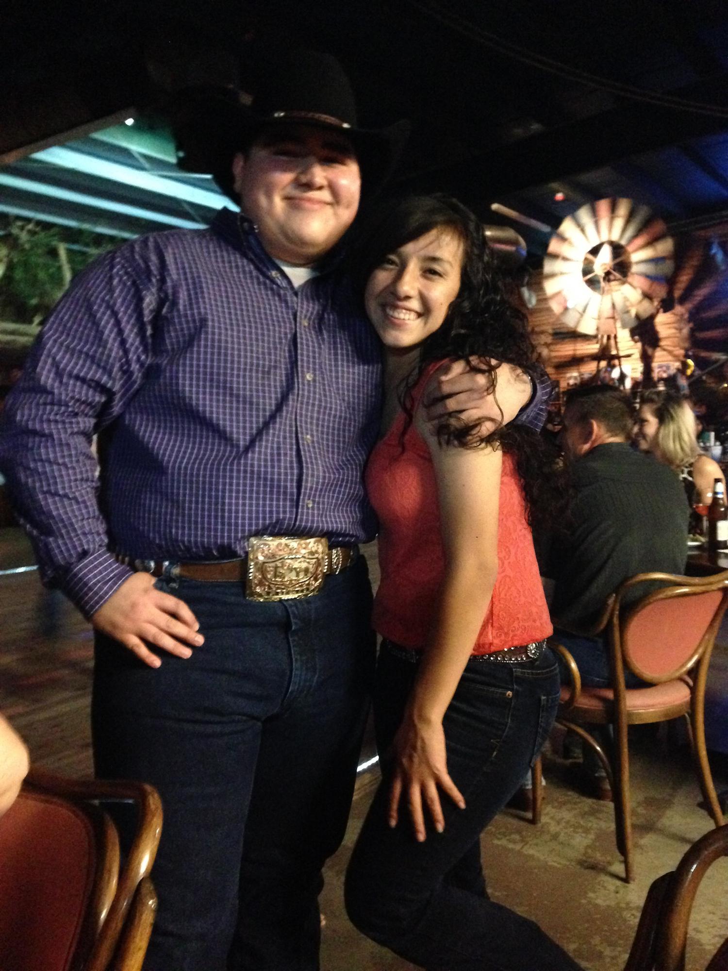 Our first picture together