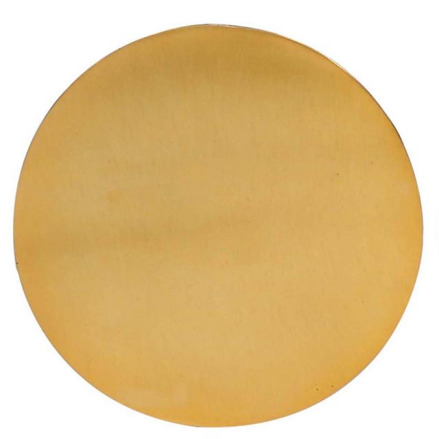 Thirstystone® Round Hammered Coaster in Gold