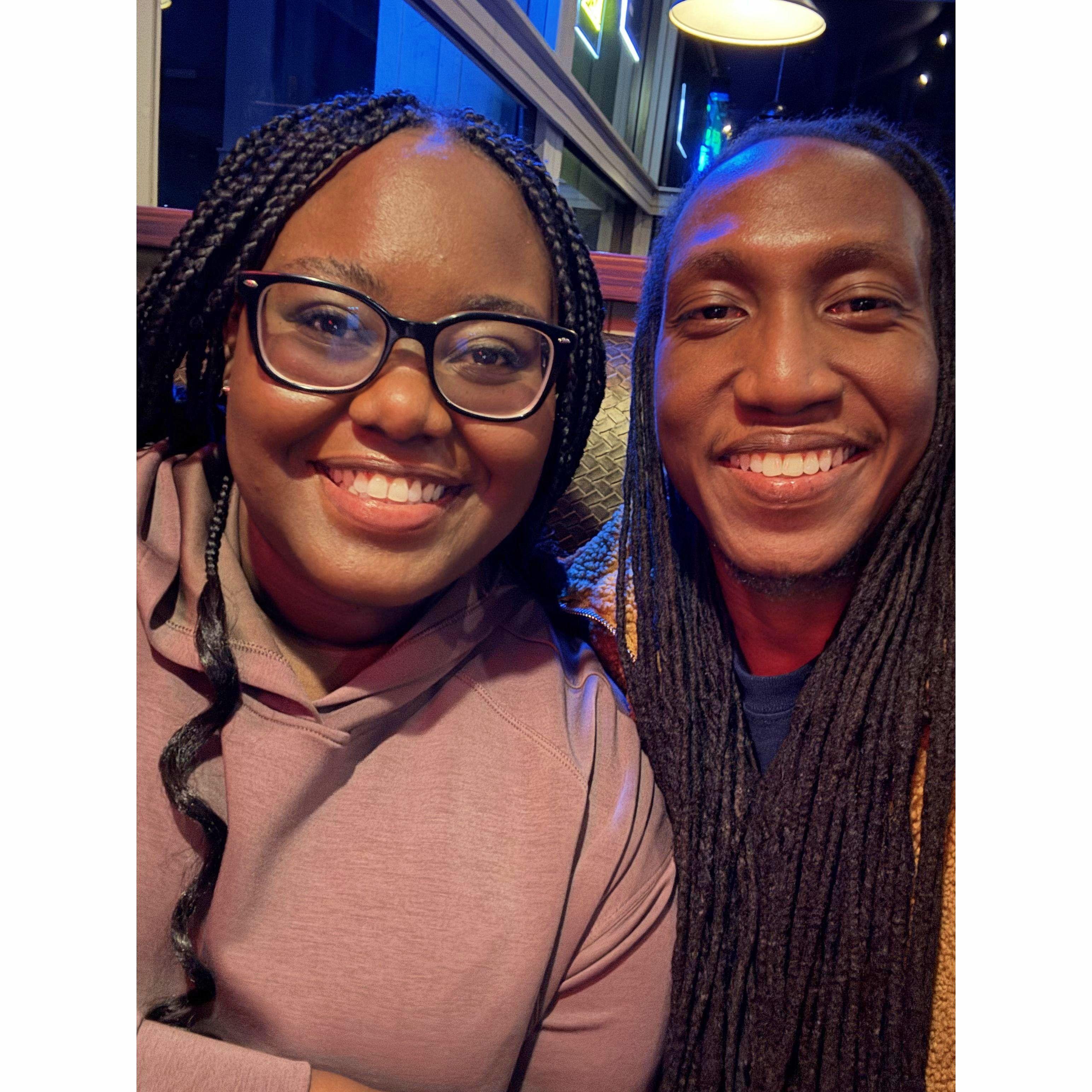 We spent 2 hours chatting in the car after this date :)